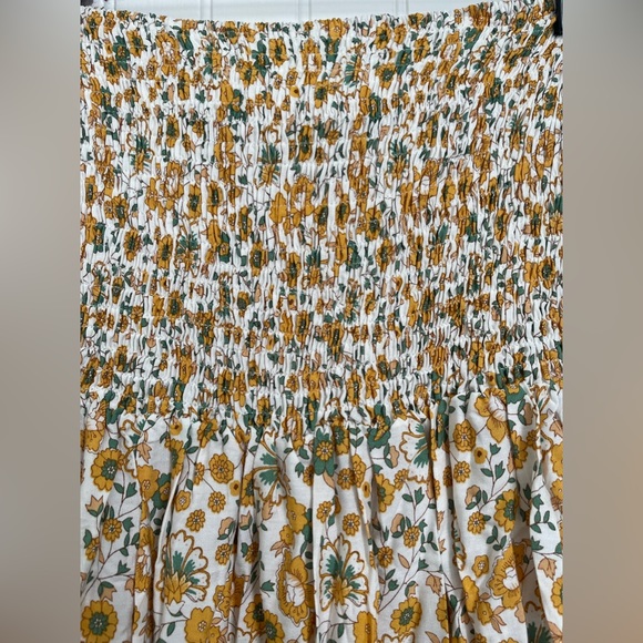 Strapless sundress with floral design - Picture 2 of 4